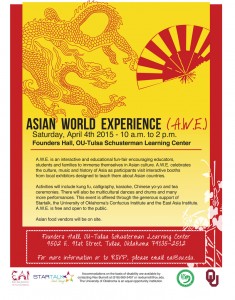 Asian World Experience: 4/4/15