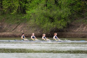 Adlelynn racing in the Quad.[Photo Courtesy of Eric Sack Photography]