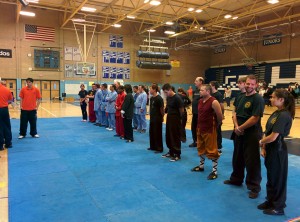 Competitors of the Northern Traditional divisions. [Wade is 3rd from the right]